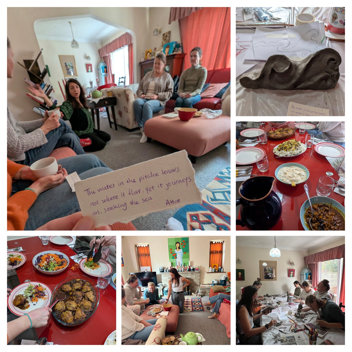 The Poetic Table: Poetry, Clay & A Persian Feast